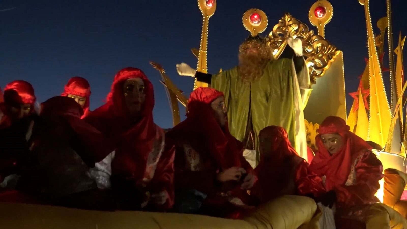 Cabalgata de los Reyes Magos de Oriente en Marmolejo