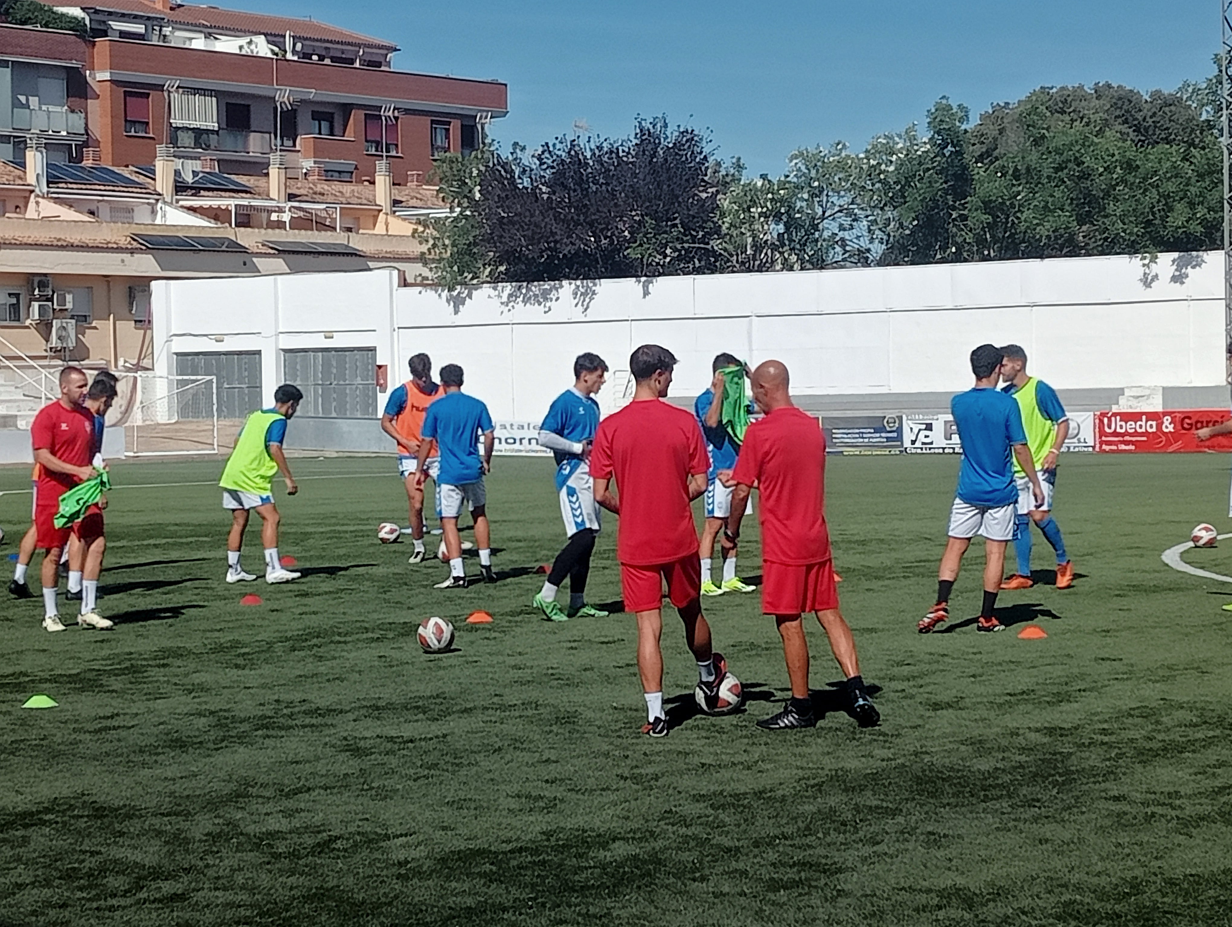 Entrenamiento del CD Olímpic