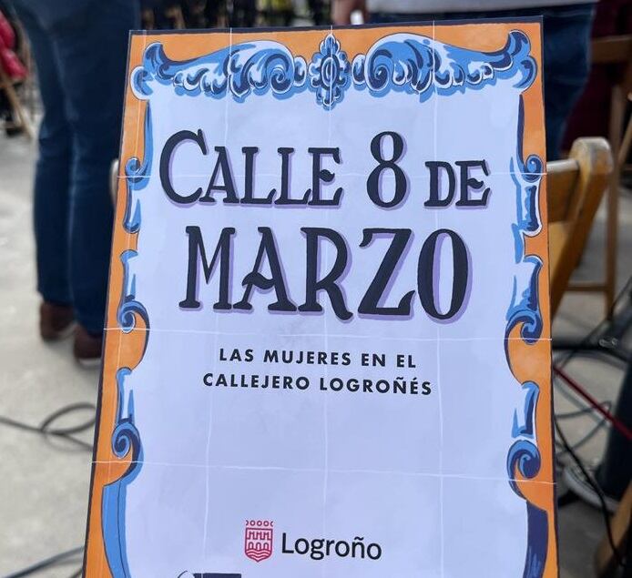 Publicación 'Calle 8 de marzo. Las mujeres en el callejero logroñés'