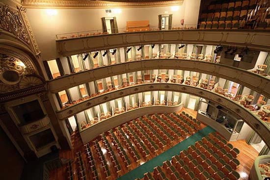 Interior del teatro Jofre