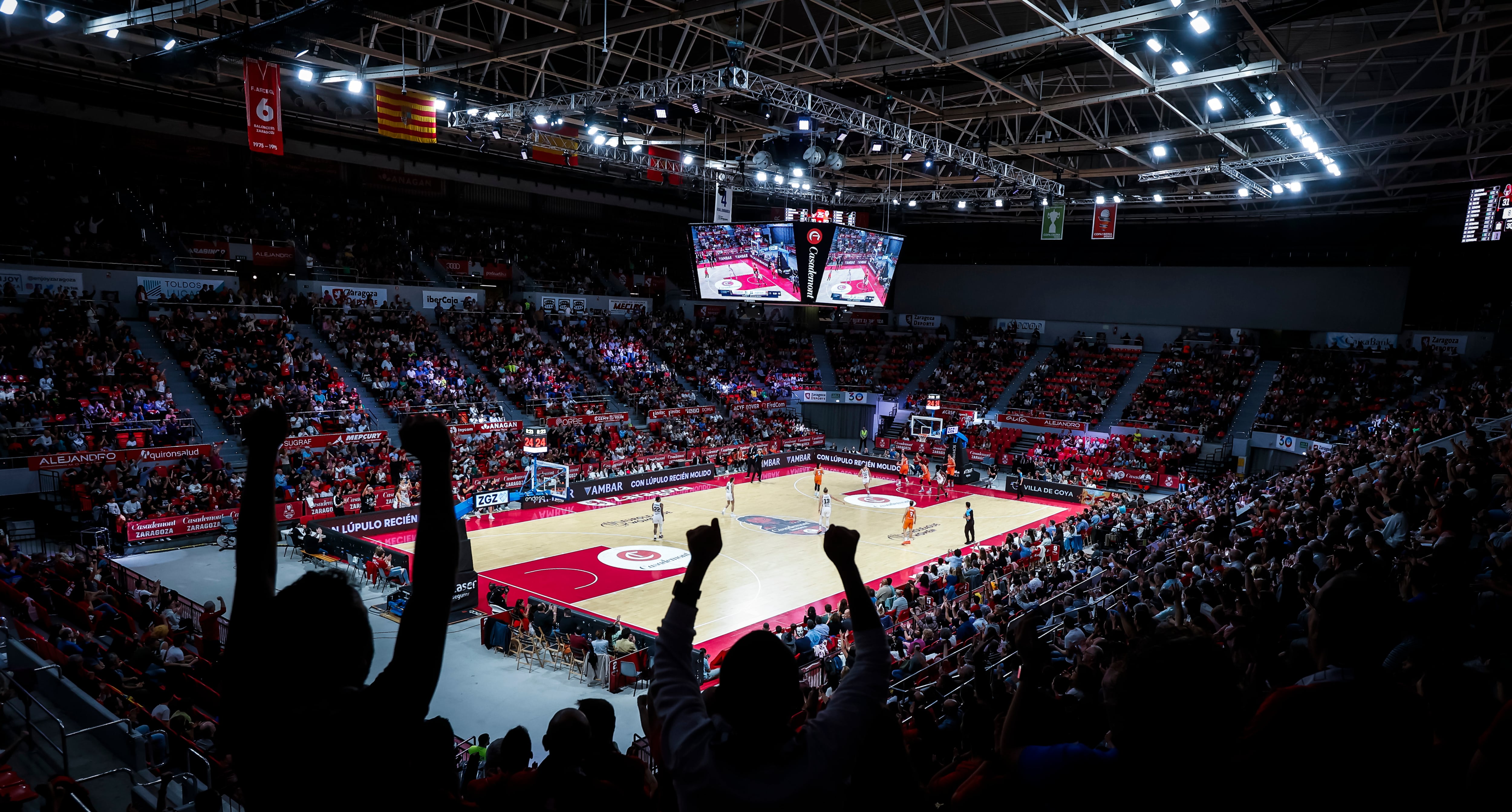 El pabellón Príncipe Felipe durante la FINAL SIX de la pasada edición
