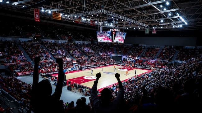 El pabellón Príncipe Felipe durante la FINAL SIX de la pasada edición