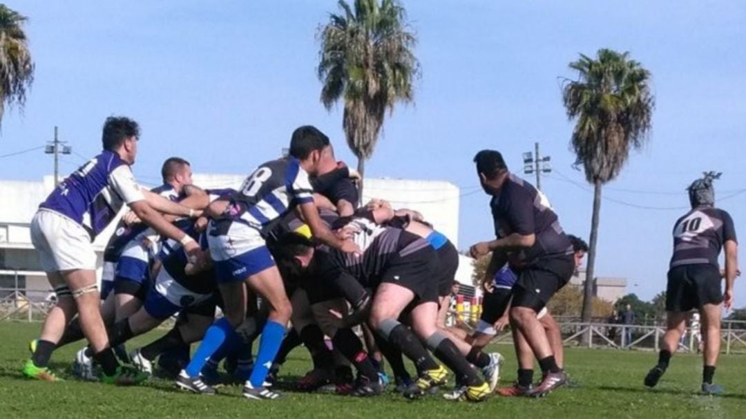 Imagen de un partido  disputado esta temporada en La Pradera de Chapín