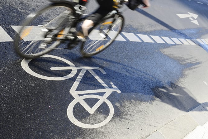 Cada vez se ven más ciclistas en las grandes ciudades.