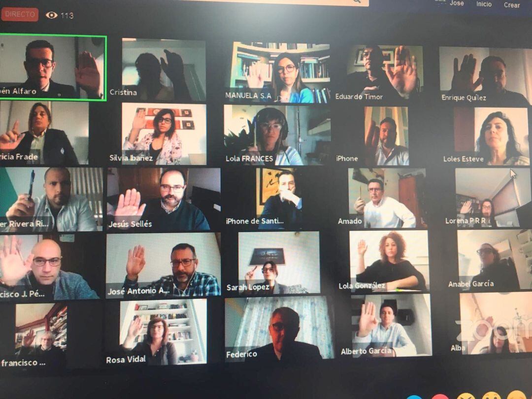 Unanimidad entre los grupos políticos de Elda