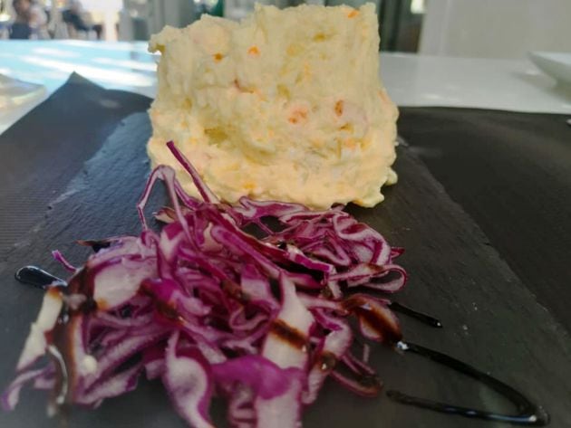 Ensaladilla de langostinos