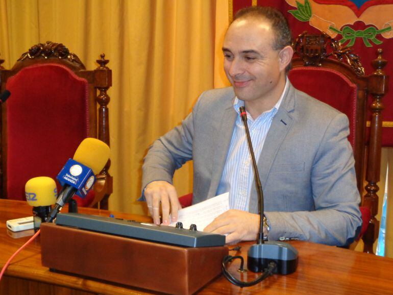 Emilio Berzosa, portavoz del grupo Popular