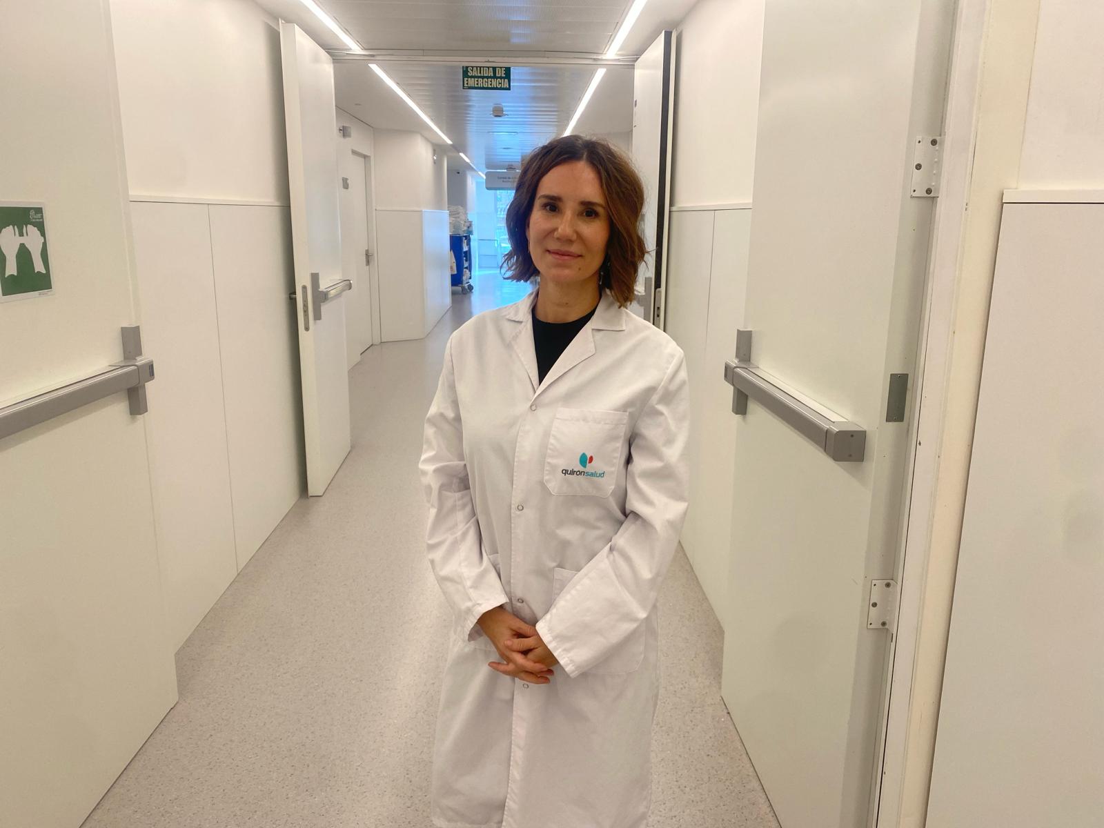 Dra. Soledad Andrés, especialista Unidad de la Longevidad Quirónsalud Mercado de Colón