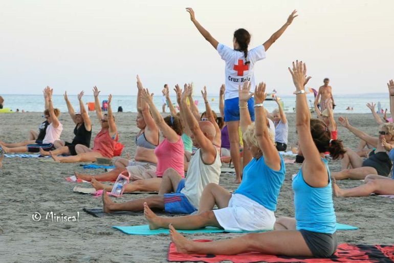 Actividades en las playas de Santa Pola