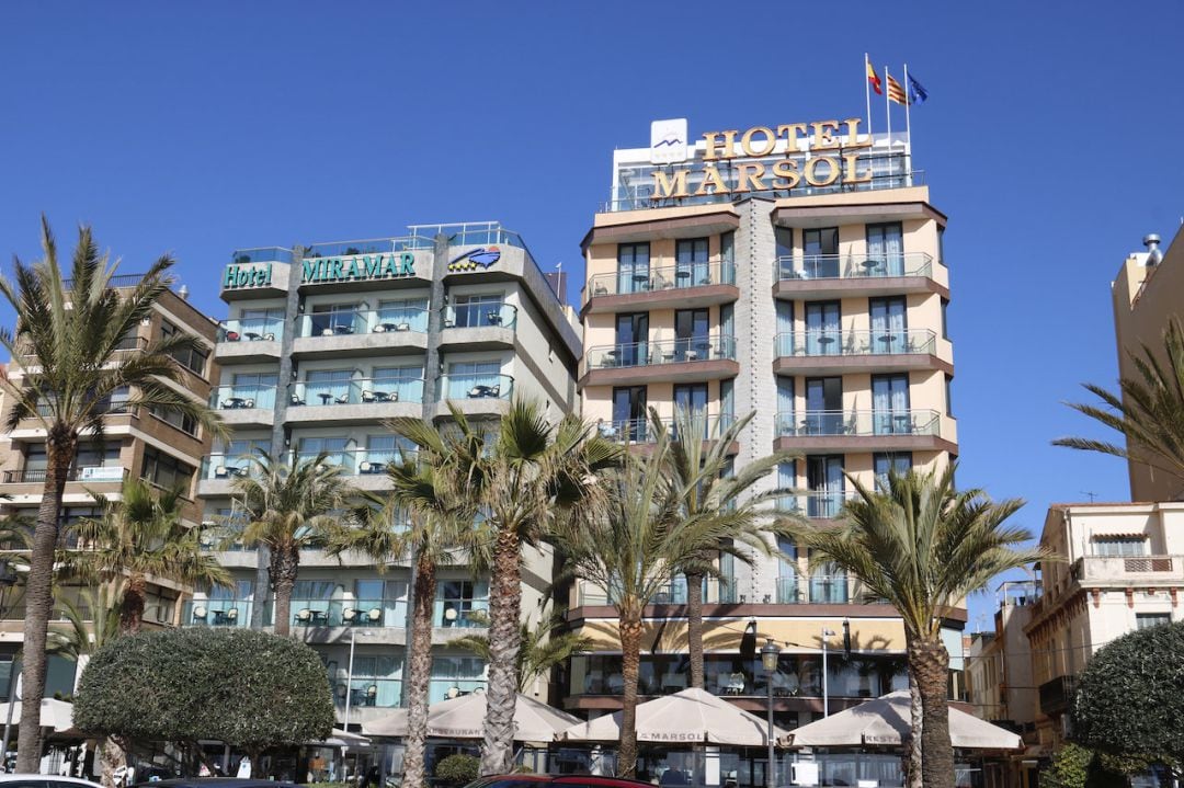 Dos hotels de Lloret de Mar.