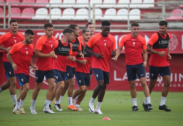 Un entreno del Algeciras