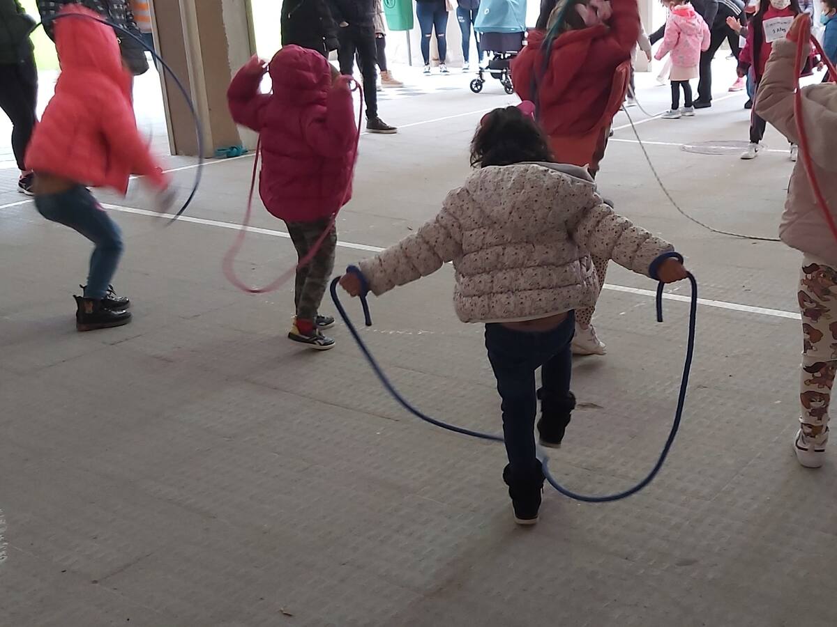 El Domingo de Soto salta a la comba por los refugiados ucranianos