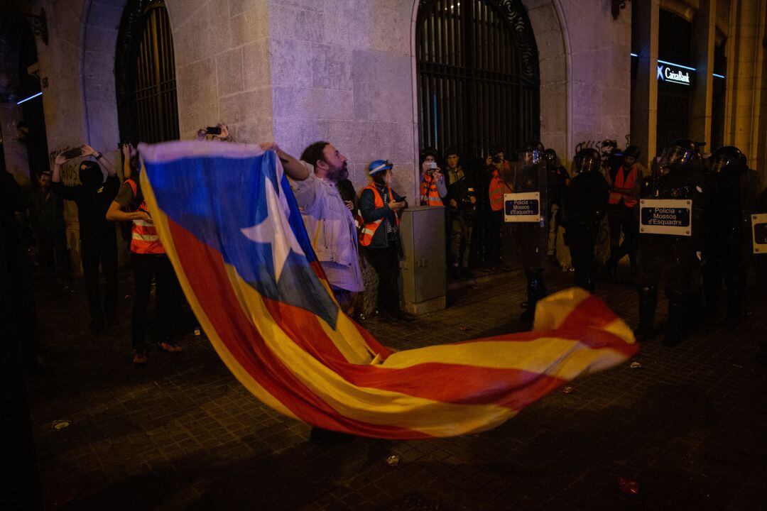 Nueva jornada de protestas en Cataluña