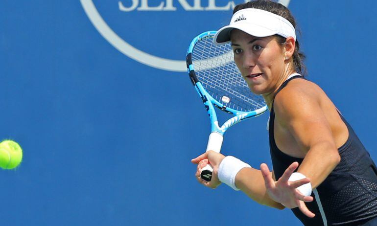 Muguruza prepara un golpe de derecha en Cincinnati