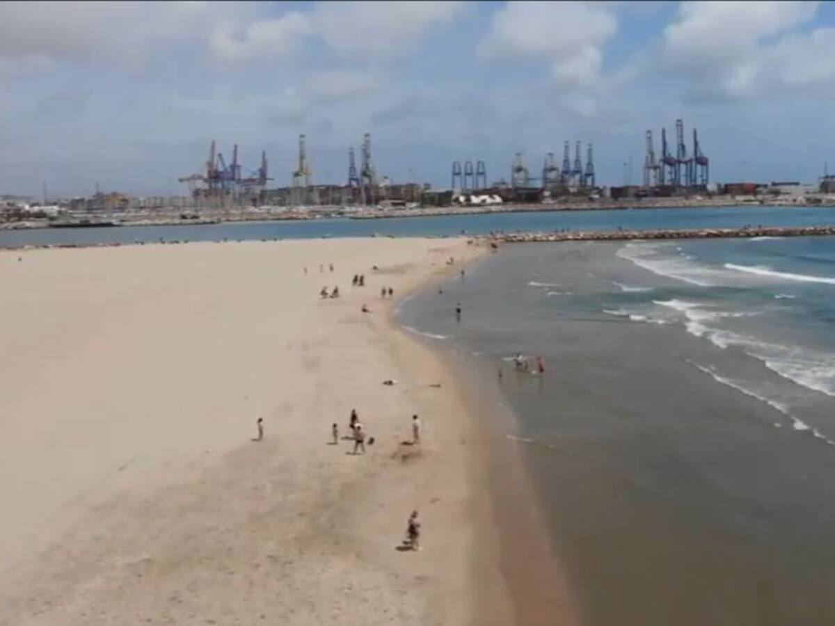 Así fue el primer fin de semana de fase 1 en las playas de València