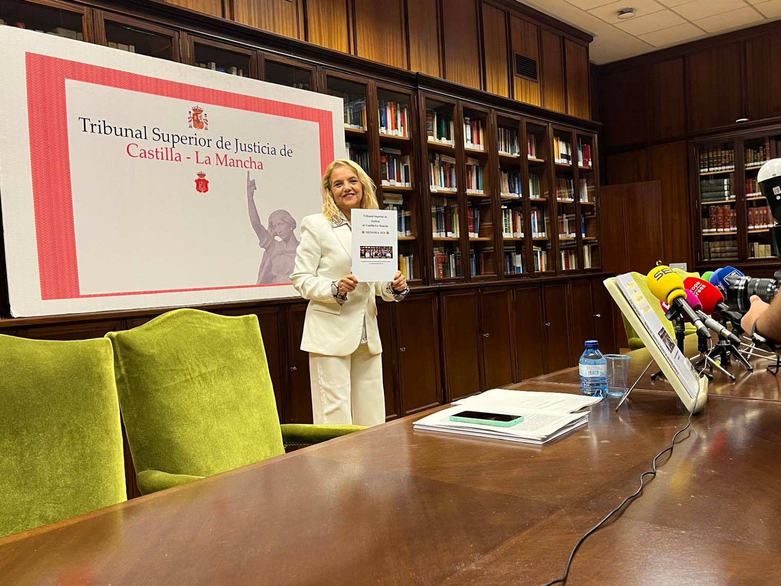 La presidenta del Tribunal Superior de Justicia de Castilla-La Mancha, Pilar Astray