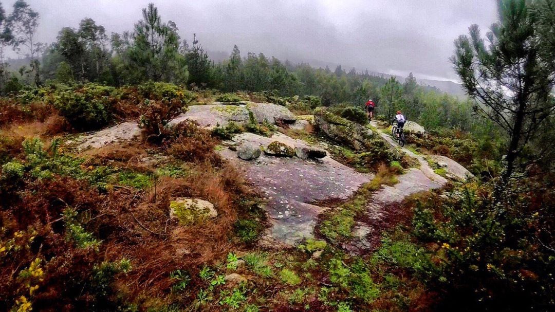 El monte de A Fracha dispondrá en primavera del primer Bike Park 
