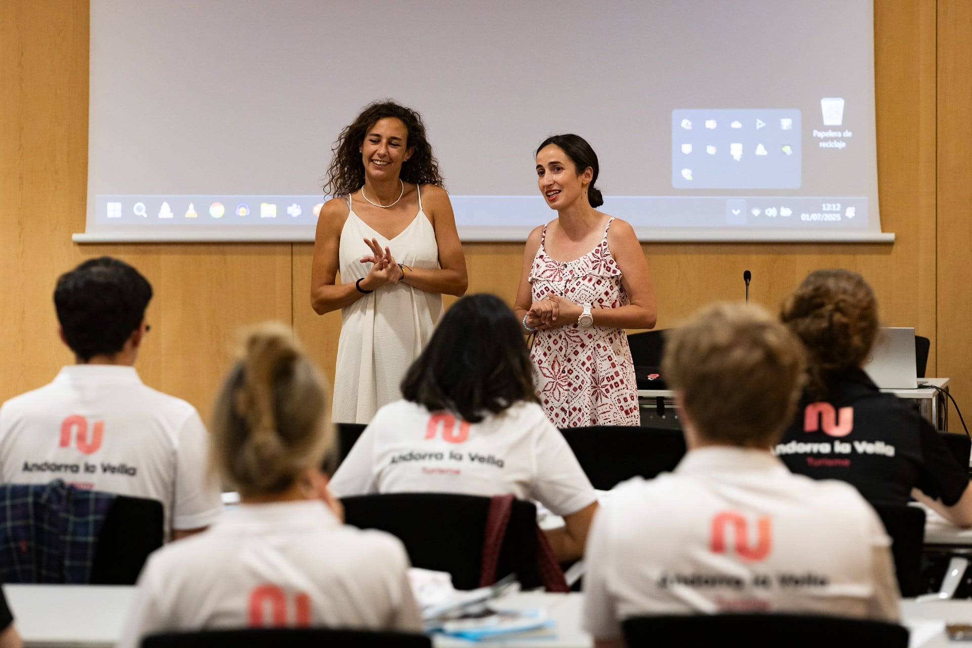 Obertura del programa de treball temporal d'estiu al comú d'Andorra la Vella de l'any passat