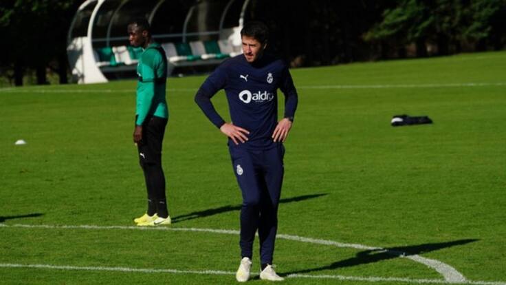 Declaraciones de Aritz Solabarrieta en la previa del Racing - Osasuna B