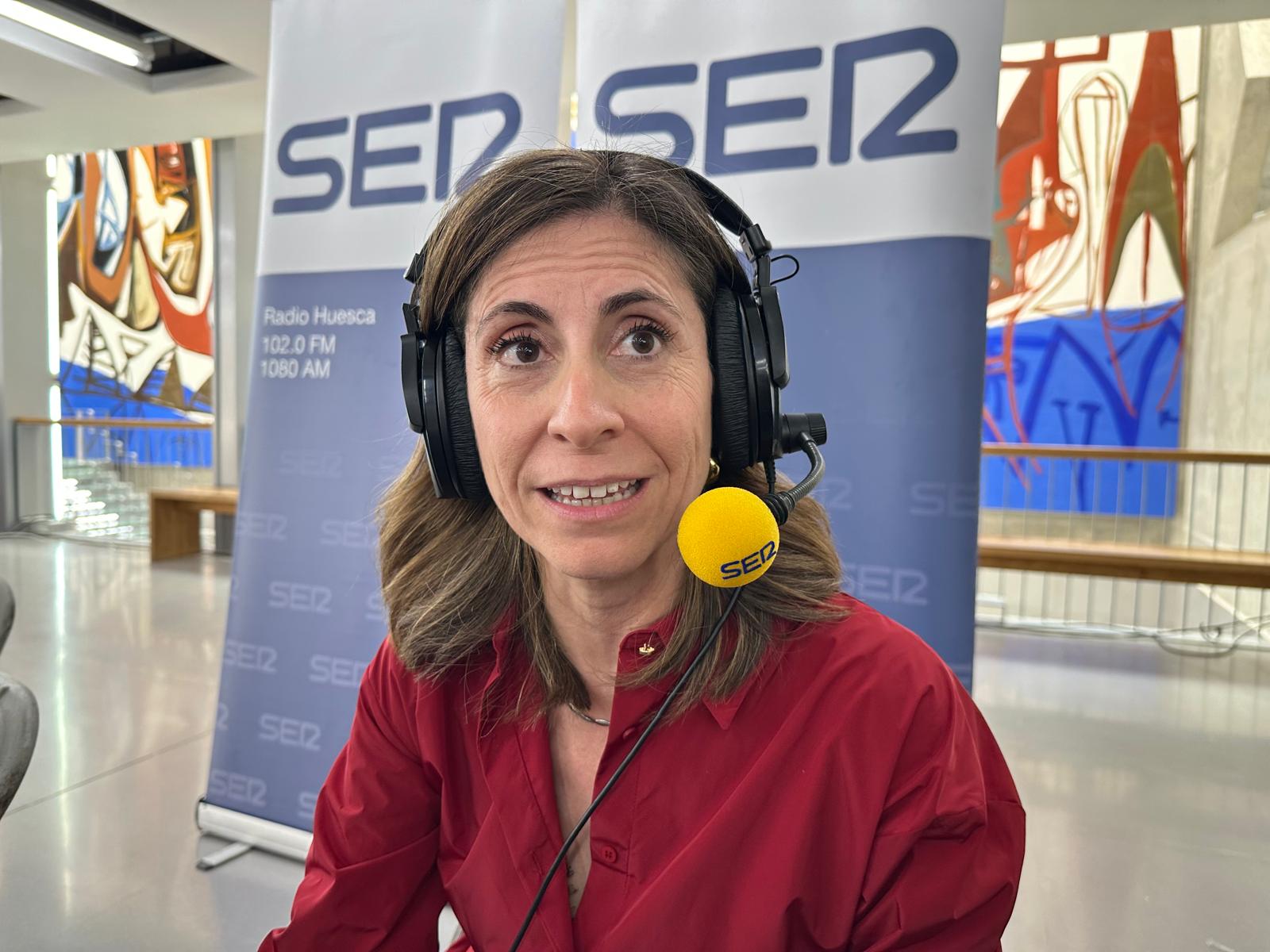 Livia Álvarez, directora del Congreso de Periodismo de Huesca