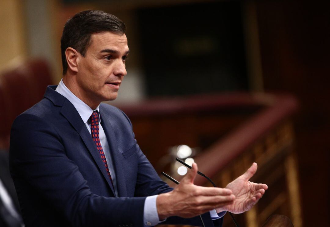 El presidente del Gobierno, Pedro Sánchez