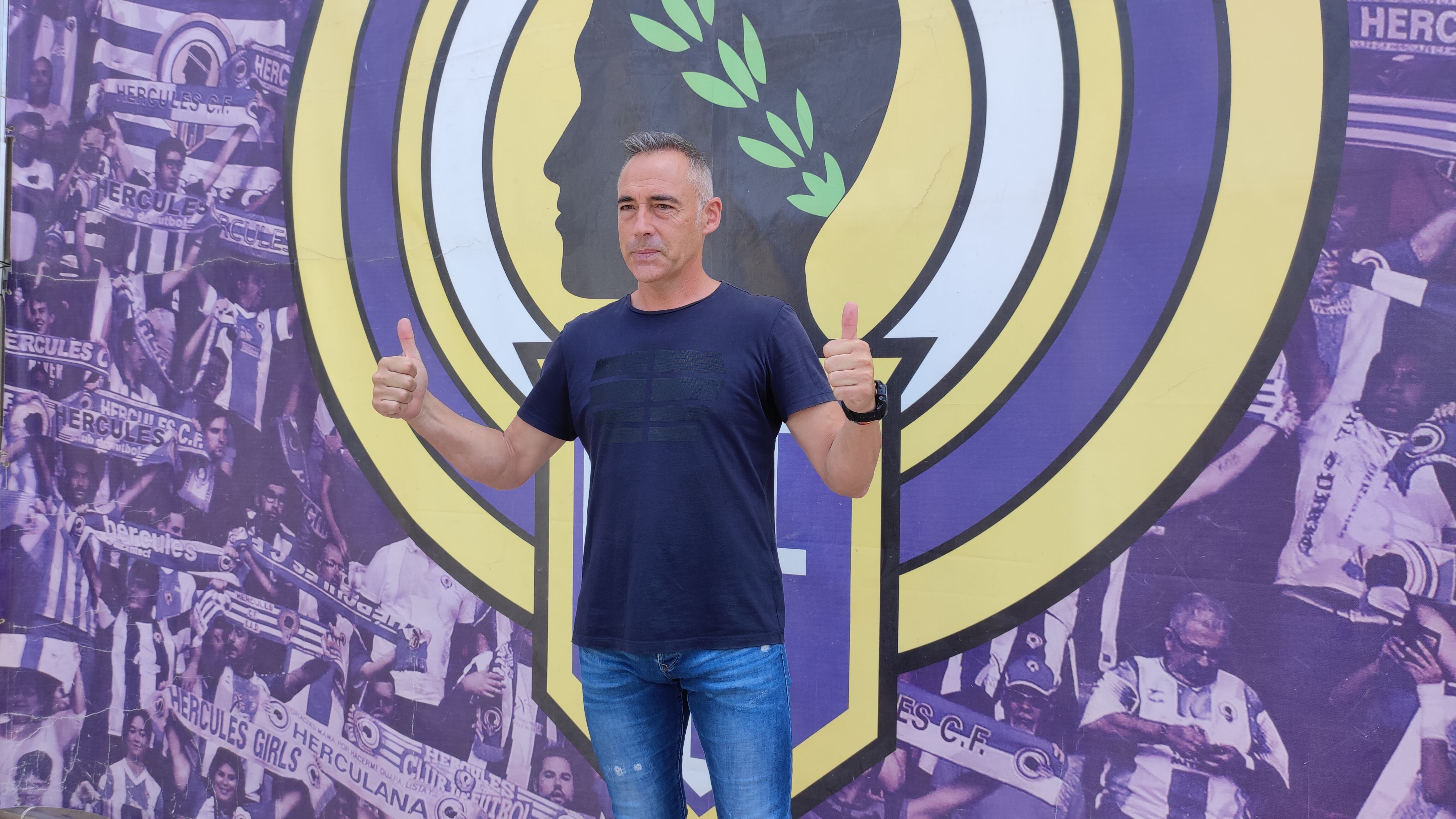 Ángel Rodríguez, entrenador del Hércules 2022/23
