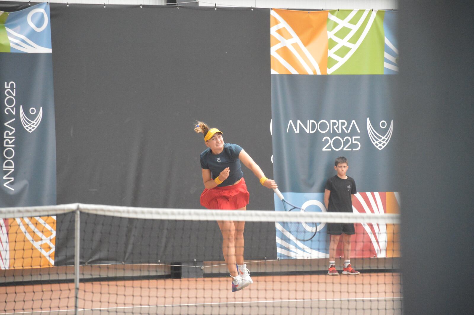Vicky Jiménez, or al quadre individual dels JPEE Andorra 2025