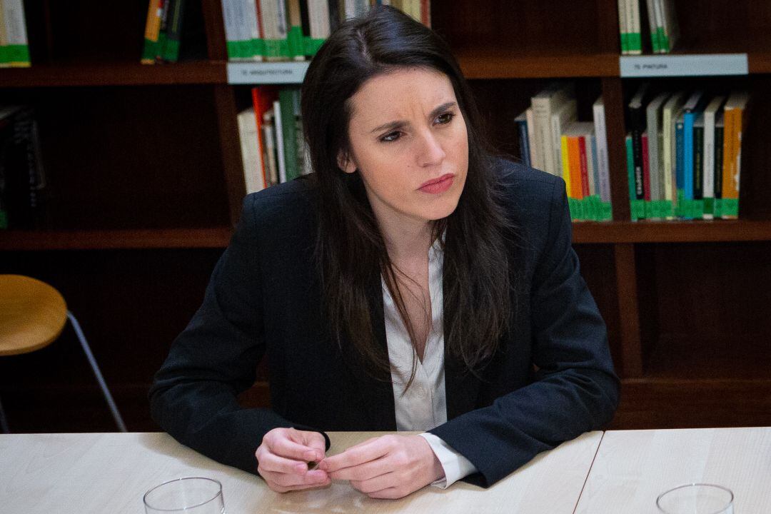 La ministra de Igualdad, Irene Montero.