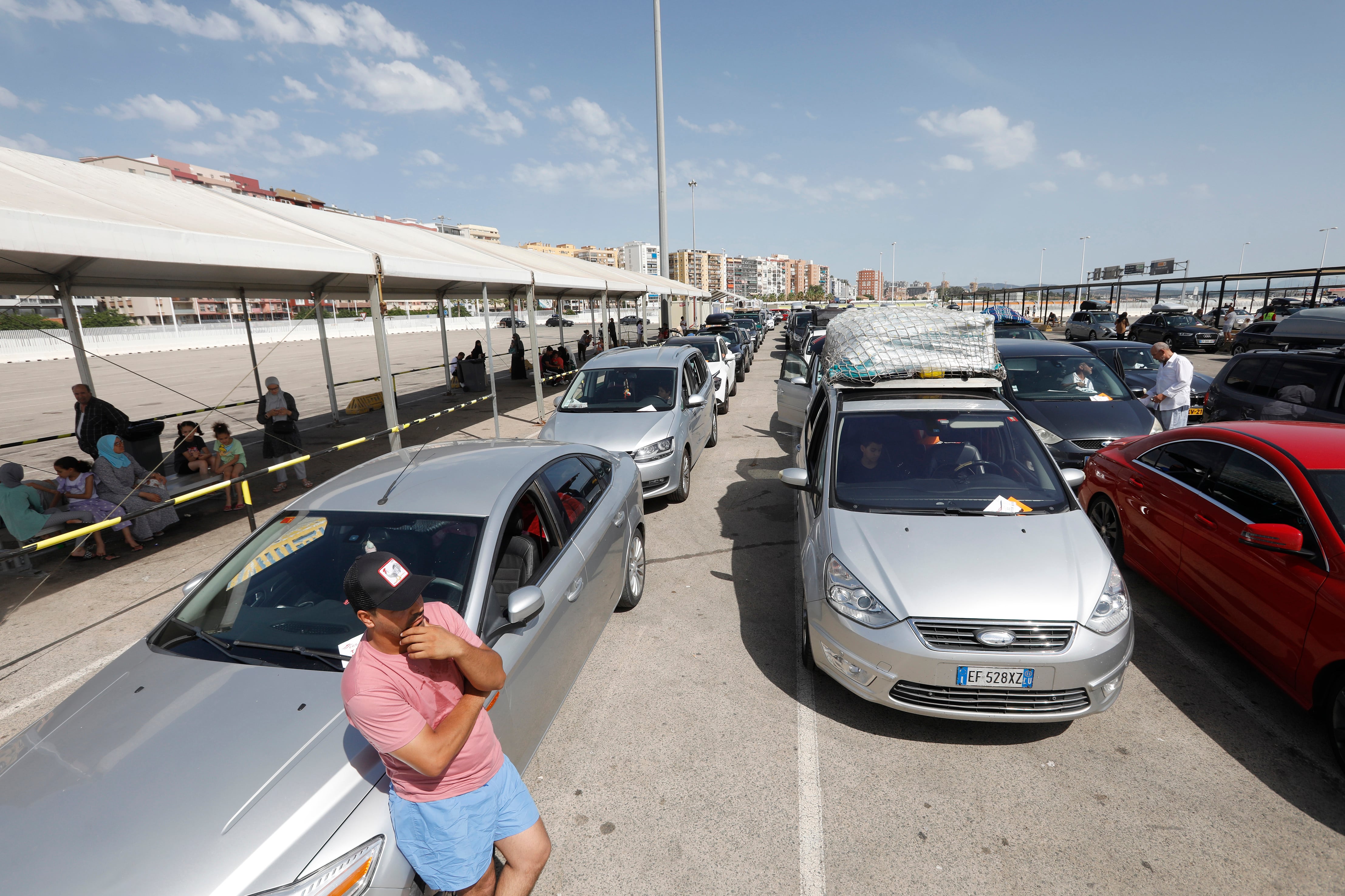 Imagen de archivo de los accesos a la Estación Marítima del Puerto de Algeciras.