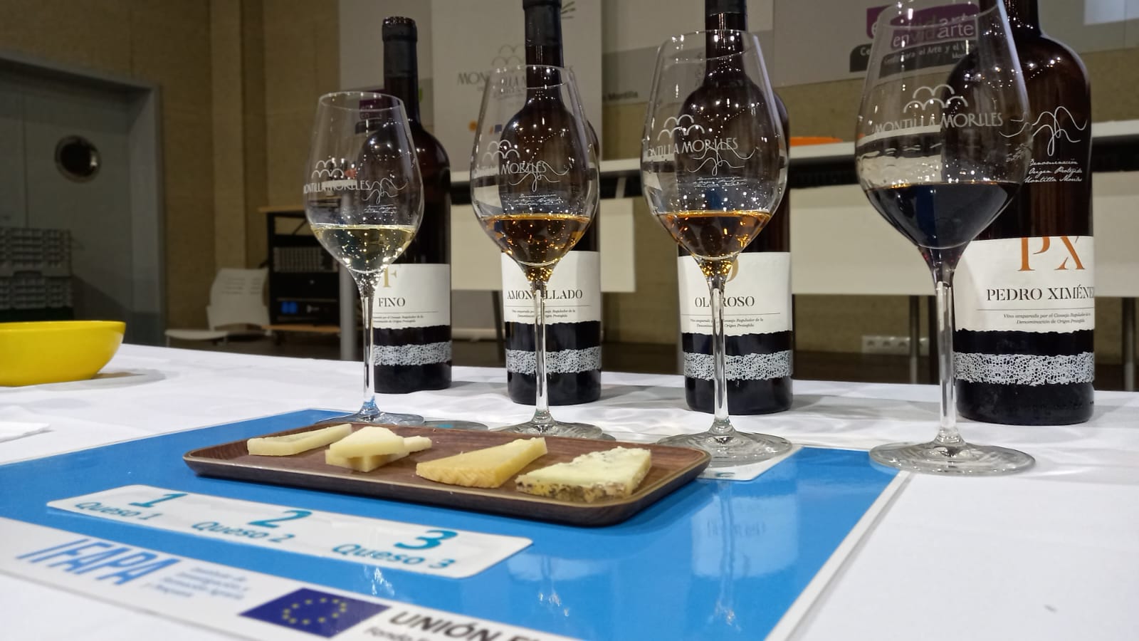 Cata del vino DO Montilla Moriles