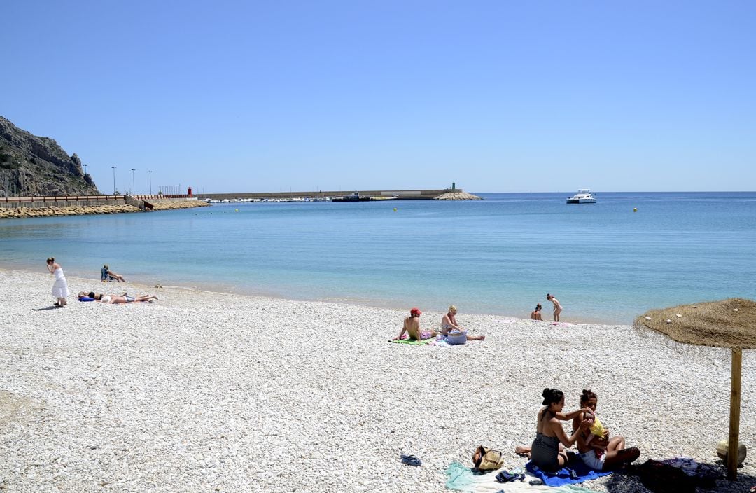 Imagen de archivo de la playa de La Grava.