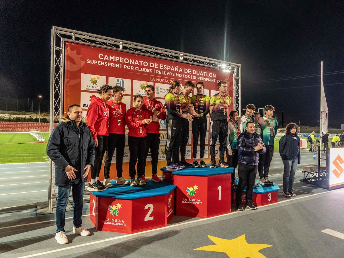 Buen arranque del Deporama Triatlón Soriano en la Liga de Clubes de Duatlón