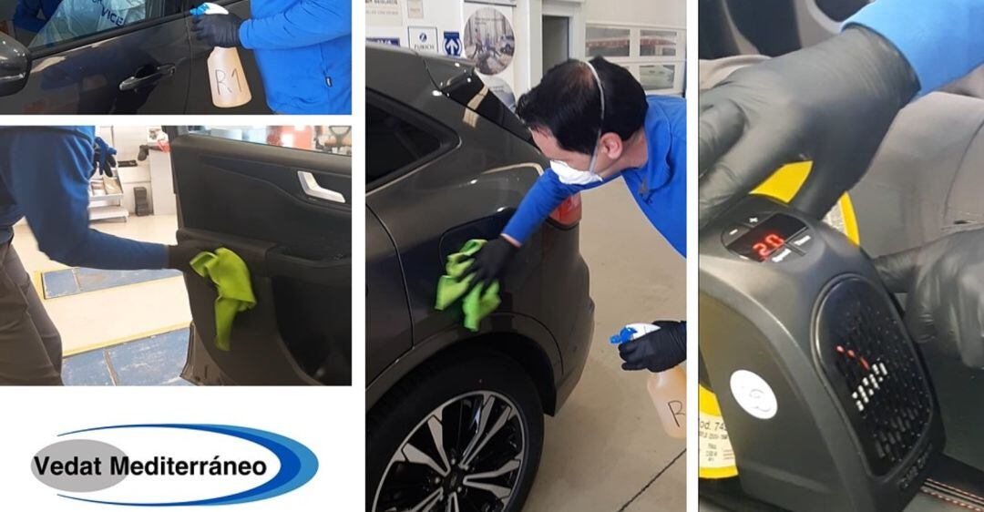 El concesionario de la marca del óvalo ha incluido en sus talleres, un protocolo de limpieza específico incorporando una máquina de ozono