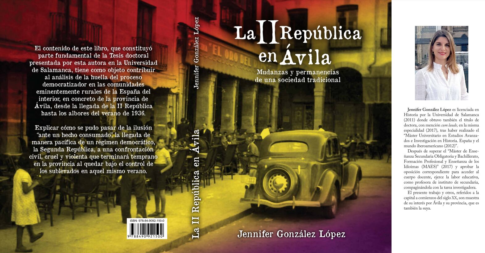 Portada y contraportada del libro