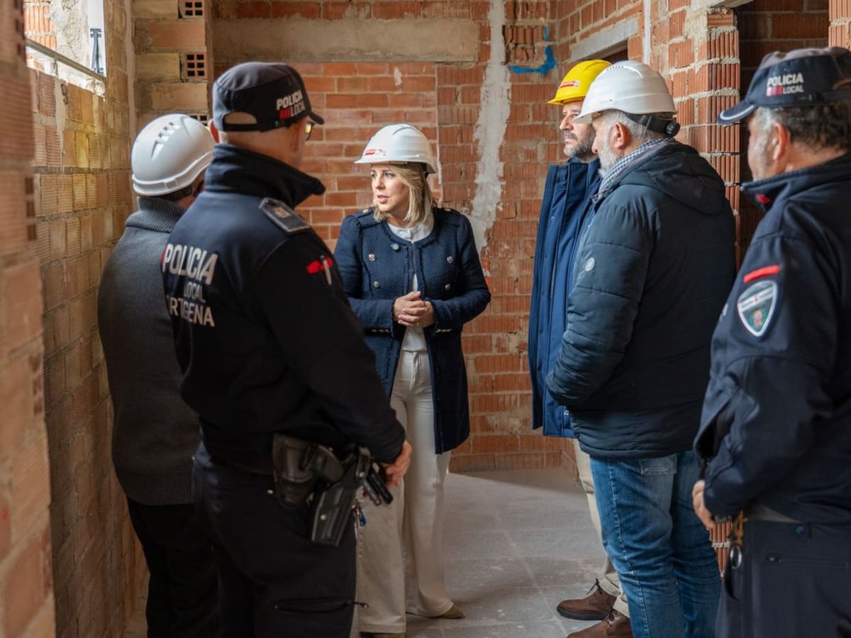 El nuevo cuartel de la Policía Local en Los Dolores abrirá sus puertas antes de que finalice el año