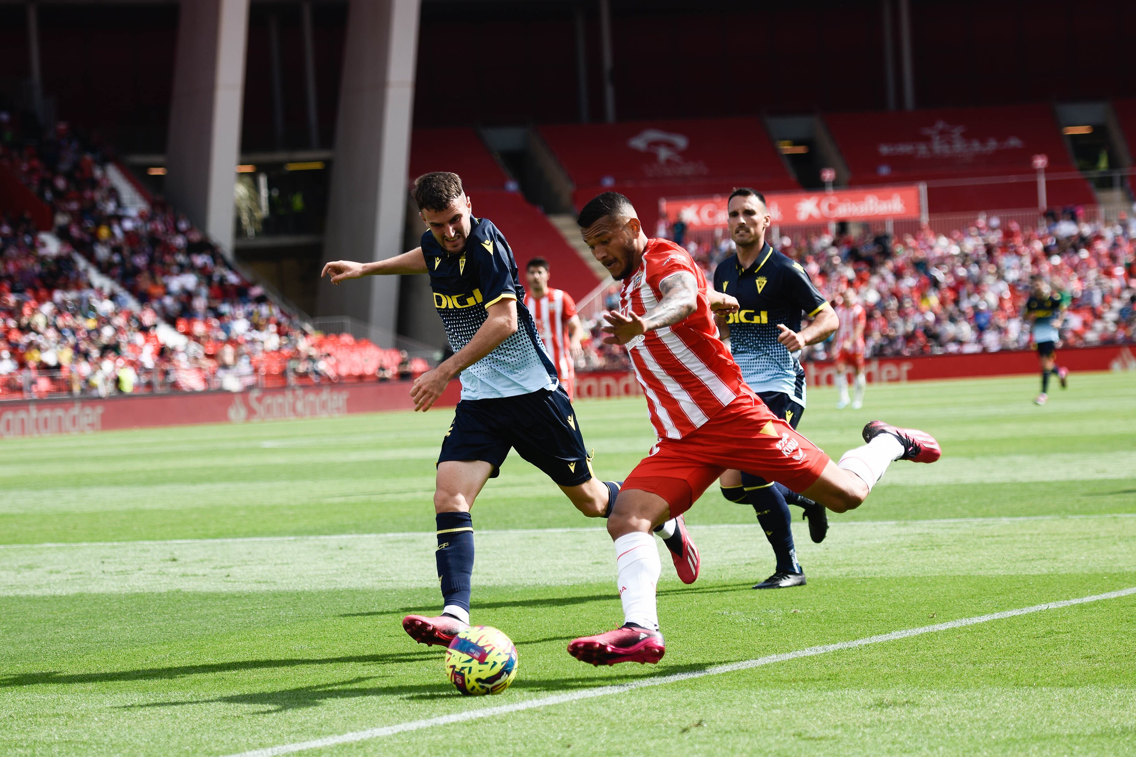 Luis Suárez en el partido ante el Cádiz.