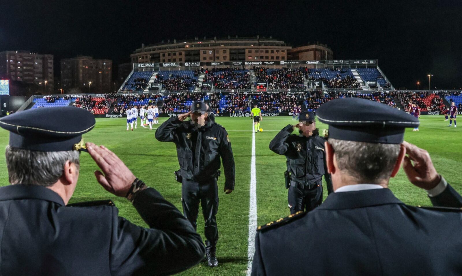 Homenaje del Eldense al Cuerpo Nacional de Policía