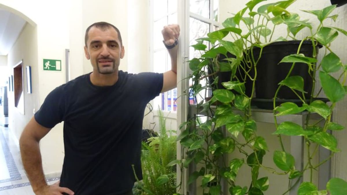 Papuecas con mousse de chocolate