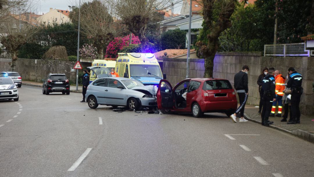 El accidente tuvo lugar en la Avenida Atlántida.