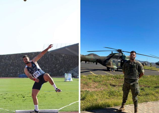 El lanzador ayuda en las labores de apoyo de los cuerpos de seguridad del Estado