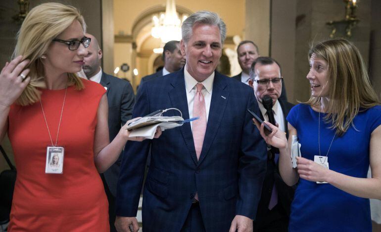 El líder de la mayoría de la Cámara Kevin McCarthy afirma que el &#039;Obamacare&#039; se va a derogar. 