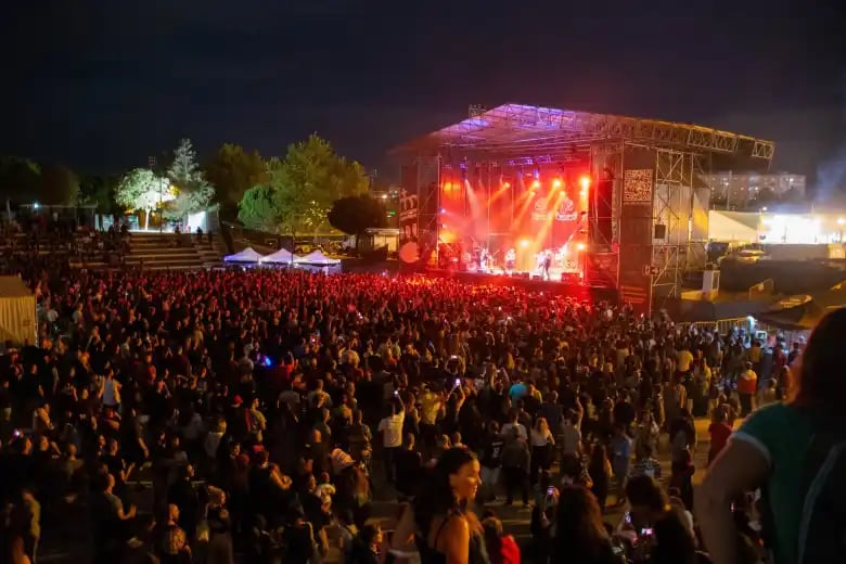 Uno de los conciertos de Alcorcón