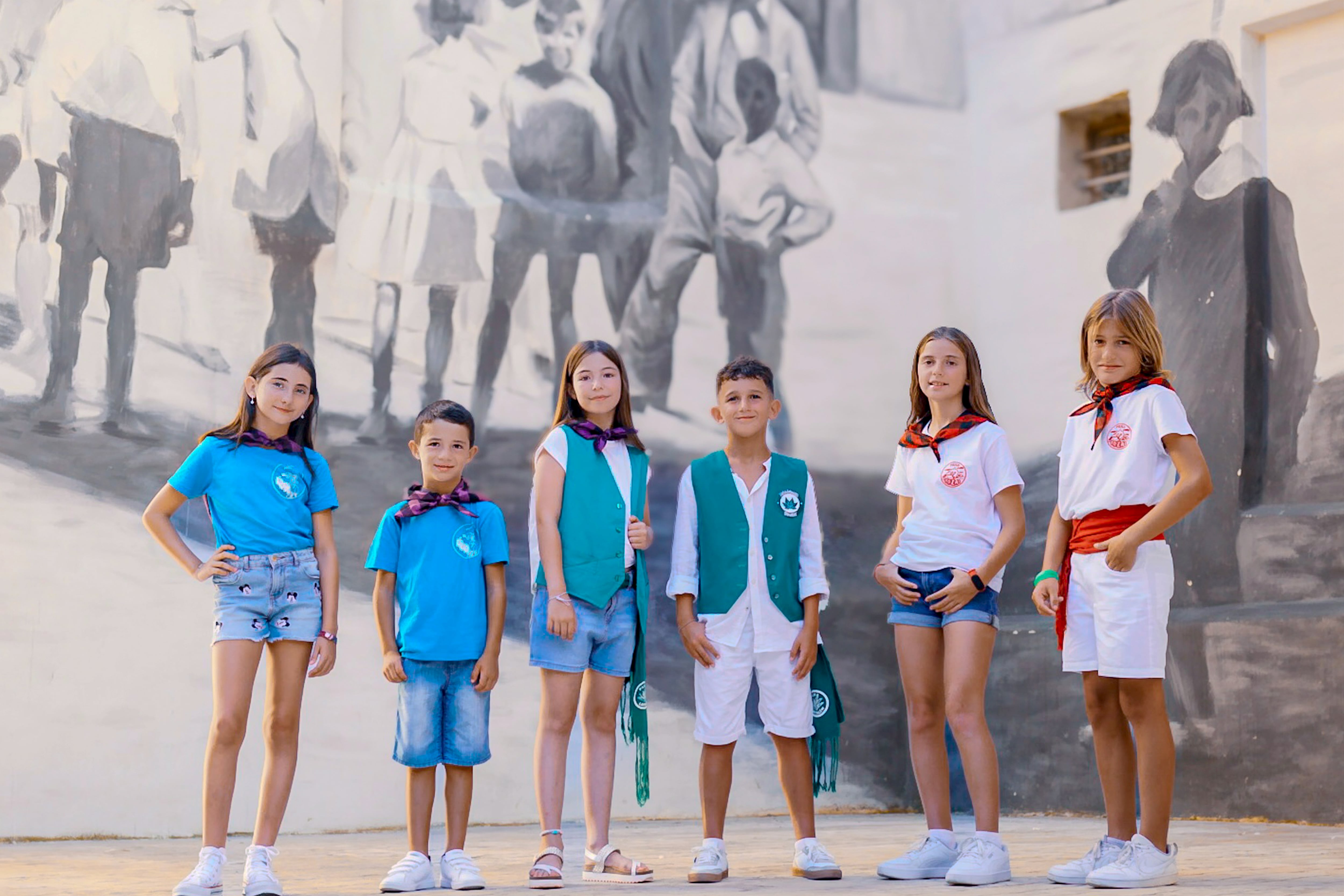 Majos y Majas Peñas 2025. Binéfar.