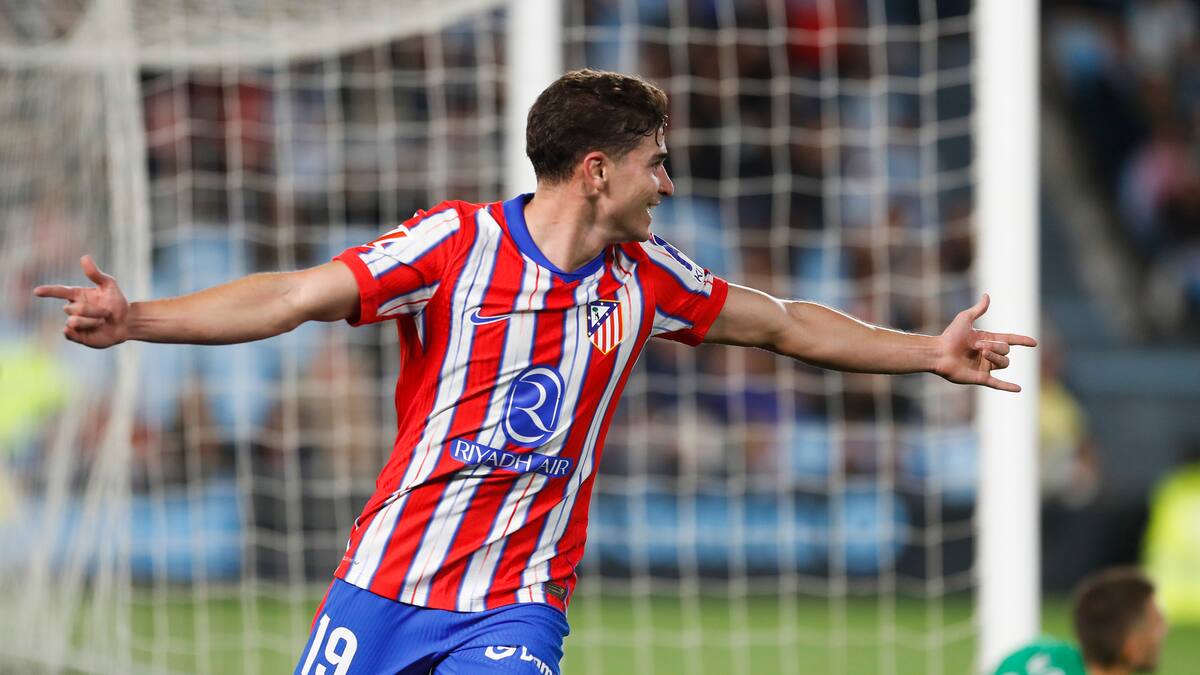 El Atlético gana al Celta sobre la bocina