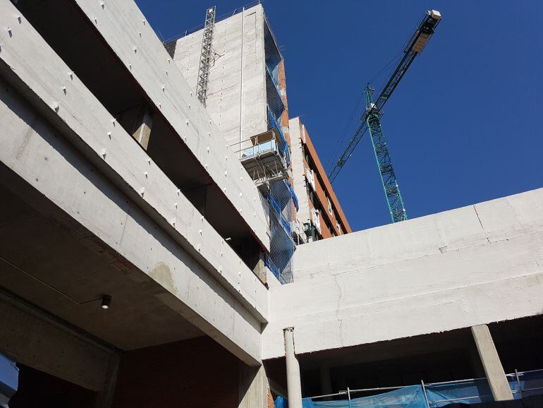 Obras del Hospital de Guadalajara
