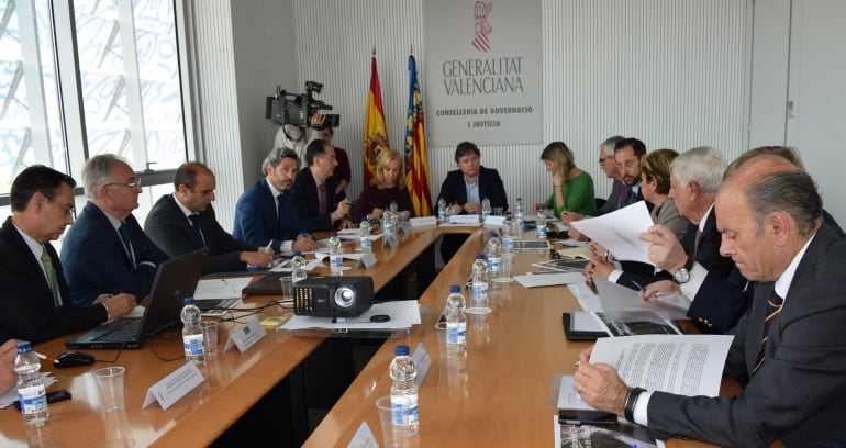 Reunión de la comisión técnica de Cortes de Pallas