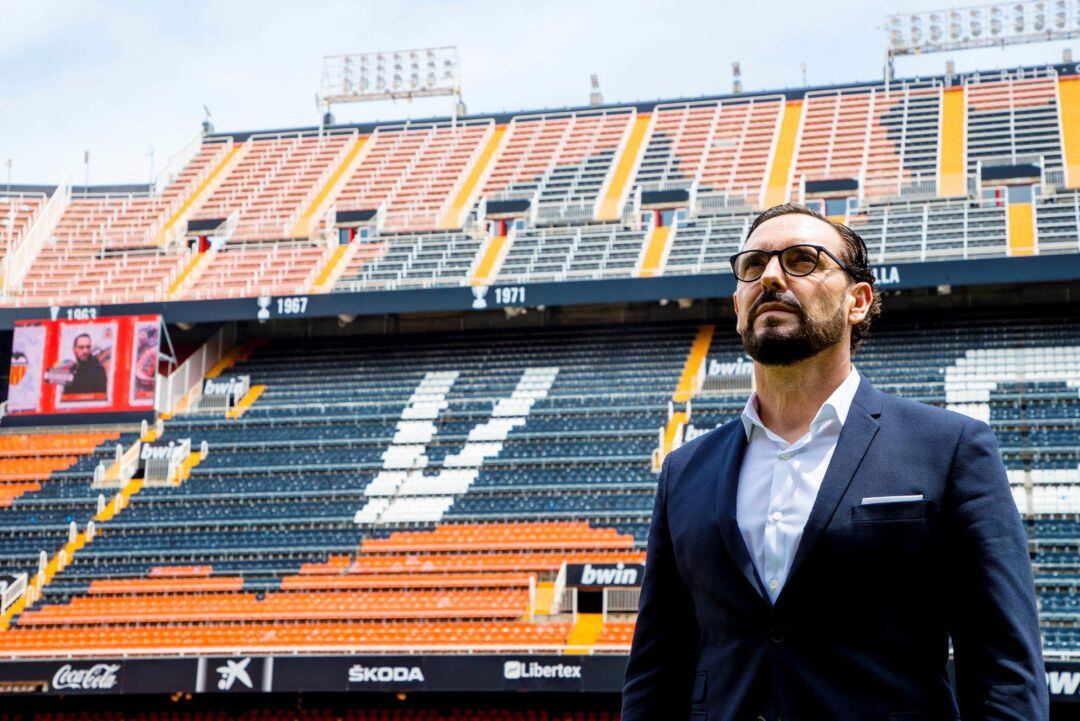 El nuevo entrenador del Valencia, José Bordalás