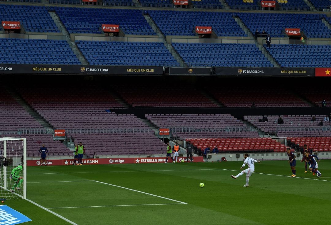 Una imagen del Clásico del pasado sábado en el Camp Nou