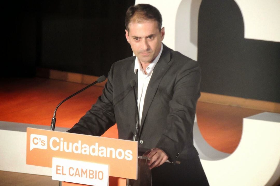 El portavoz de Ciudadanos en Alcalá de Henares, Miguel Ángel Lezcano.