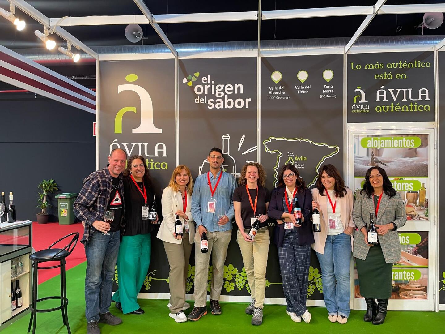 Ávila Auténtica estuvo en la Ferina Nacional del Vino, Fenavin